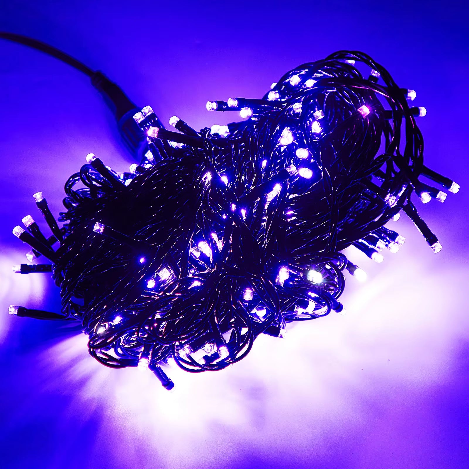 20M Black Wire 156/200 LED Fairy String Lights Garlands Christmas Tree Decoration for Wedding Party Outdoor Indoor EU UK Plug