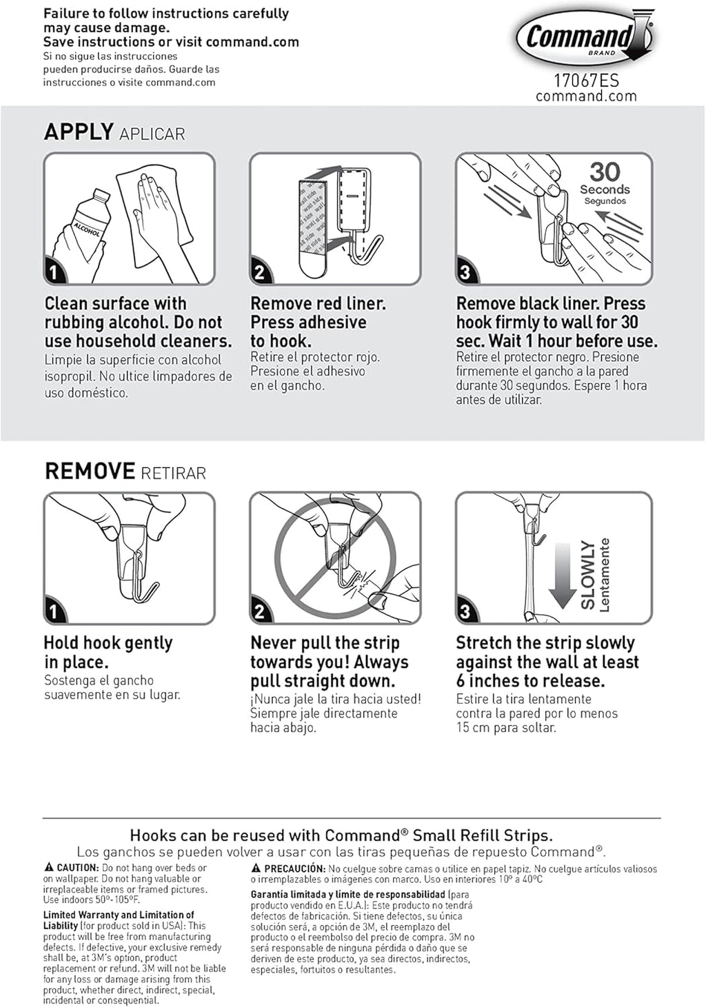 GP067-16NA Small Wire Hardware, Silver, White, 16 Hooks