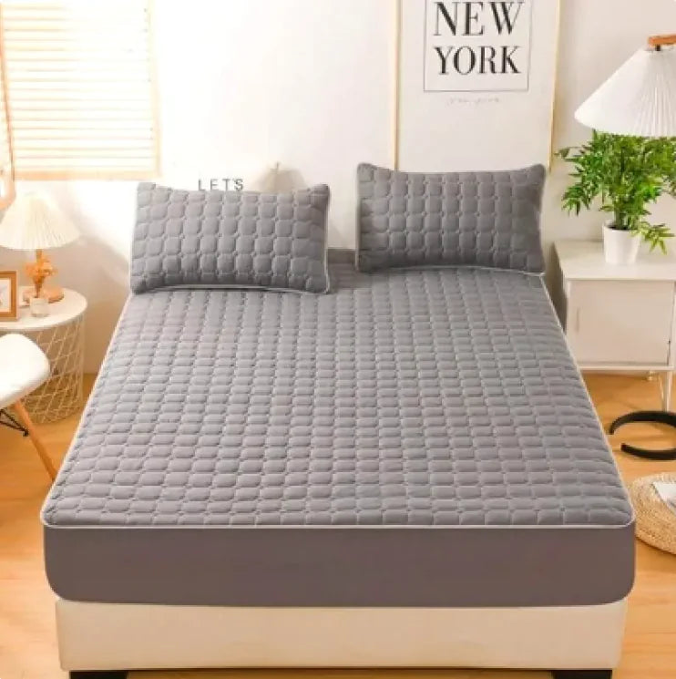 Cozy Nest 3-Piece Brushed Quilted Mattress Set