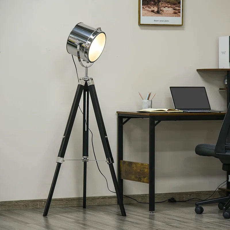 Argent 110Cm Tripod Floor Lamp